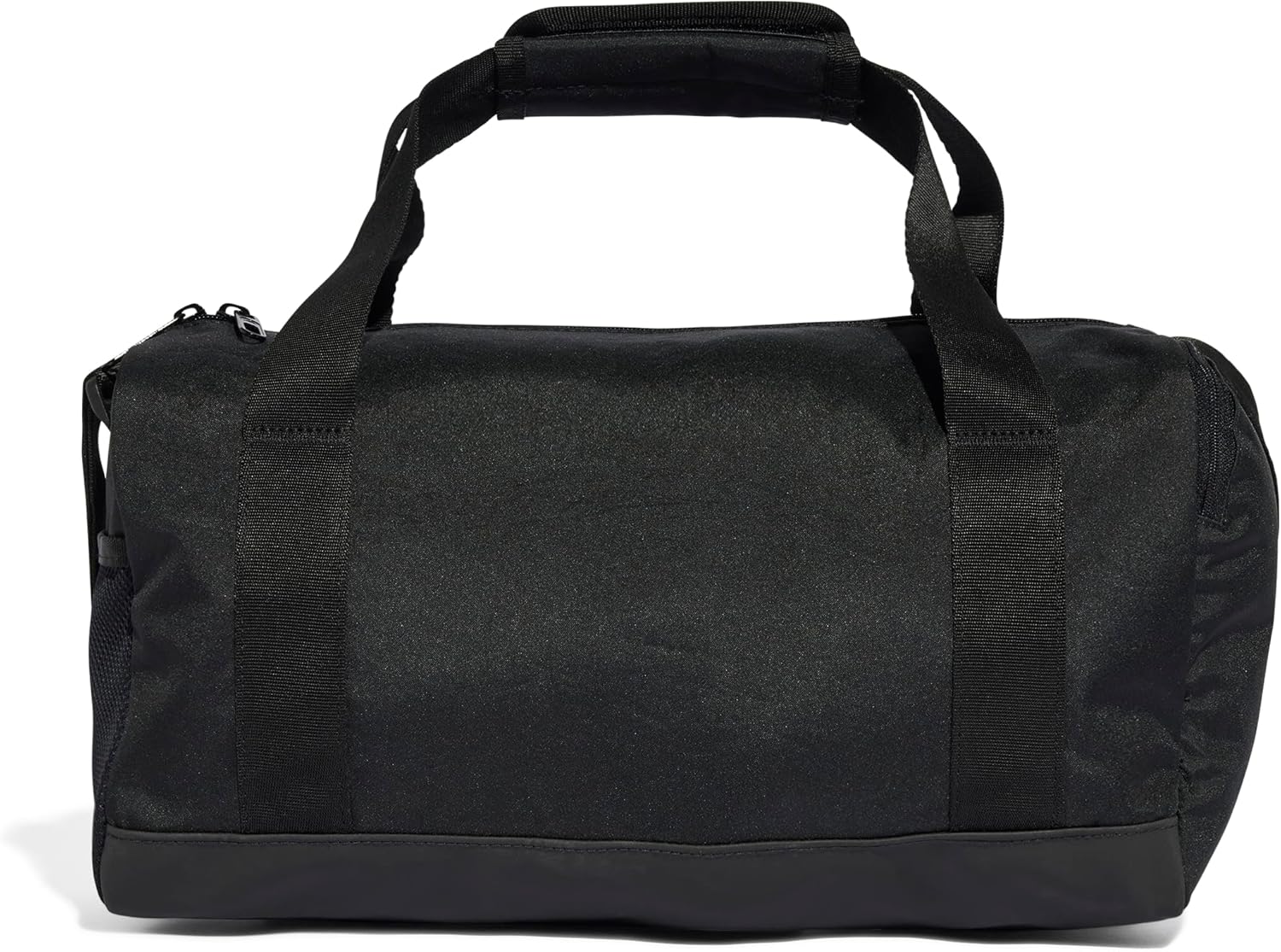 adidas Unisex Essentials Linear Duffel Bag, Black/Black/White, XS