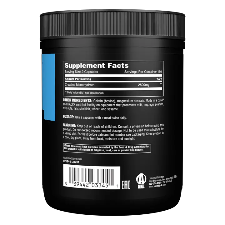 Animal Creatine Caps