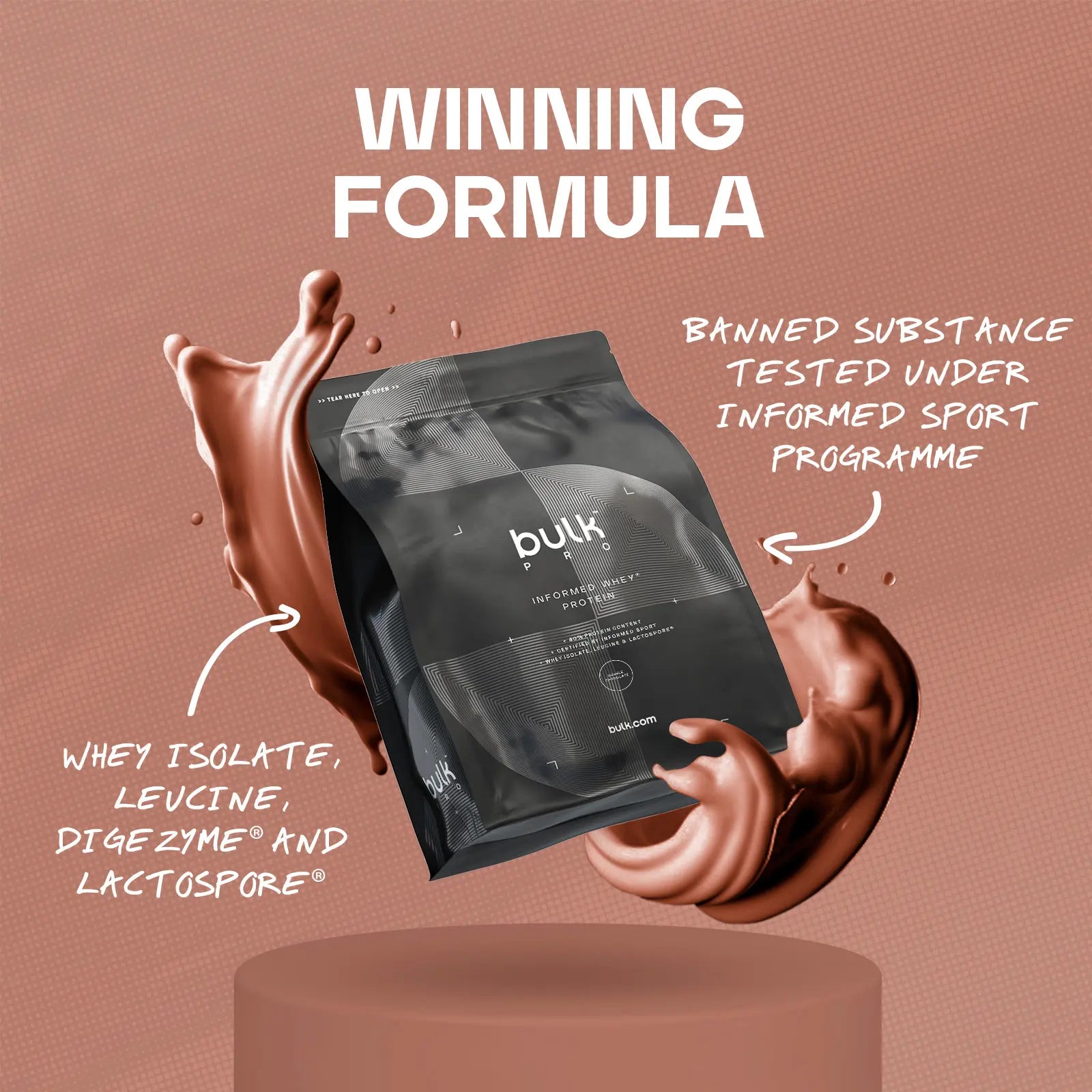 Bulk Hero Whey Isolate Premium Blend 450g