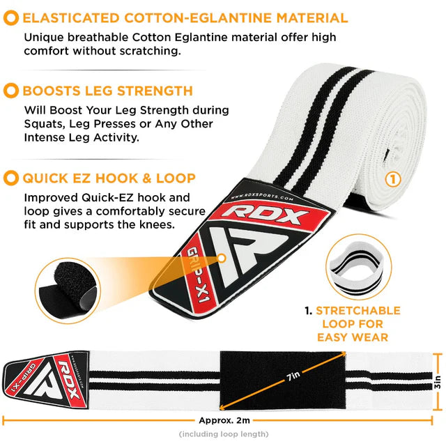 RDX Gym Knee Wraps K1